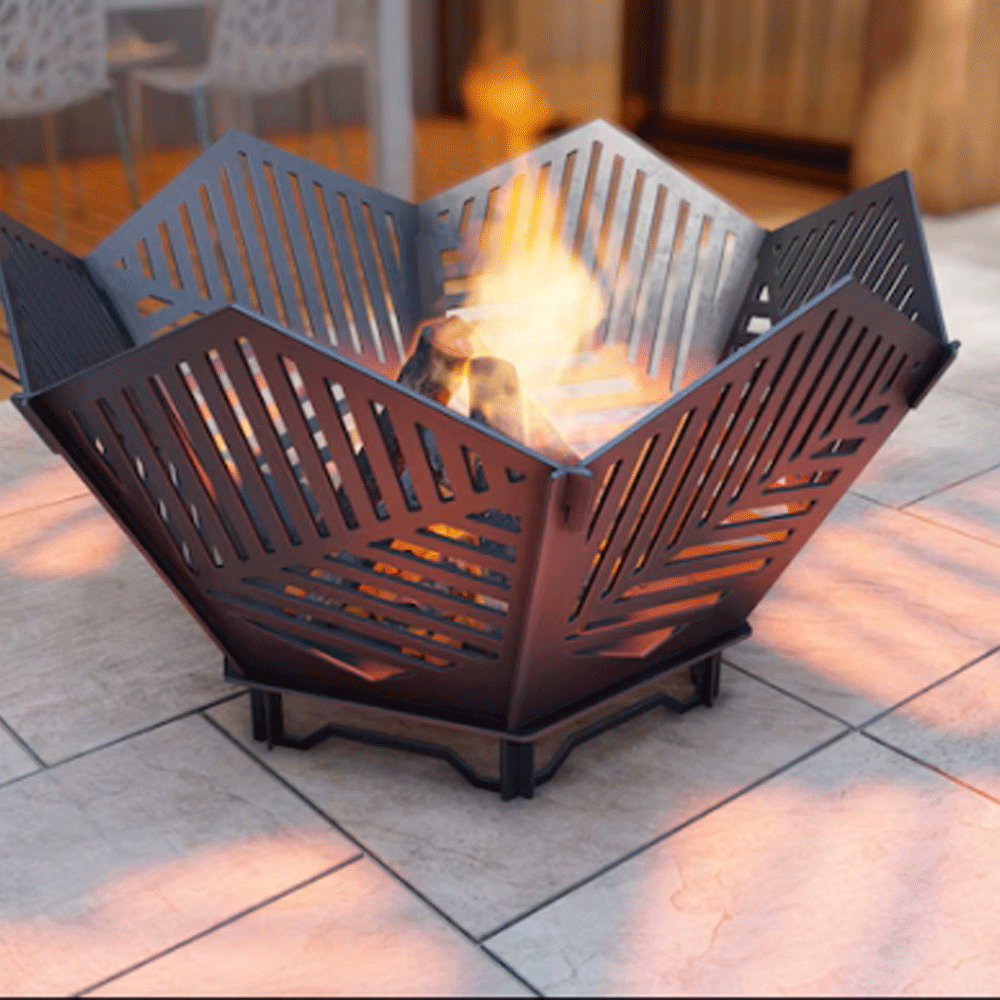 CHILZ Fire Pit Hex – Portable & Collapsible – Model BP800