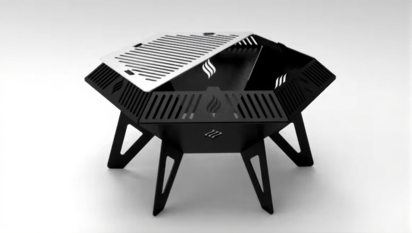 CHILZ Hexagon Fire Pit – Portable, Collapsible, Foldable – Model BP600 - Image 3