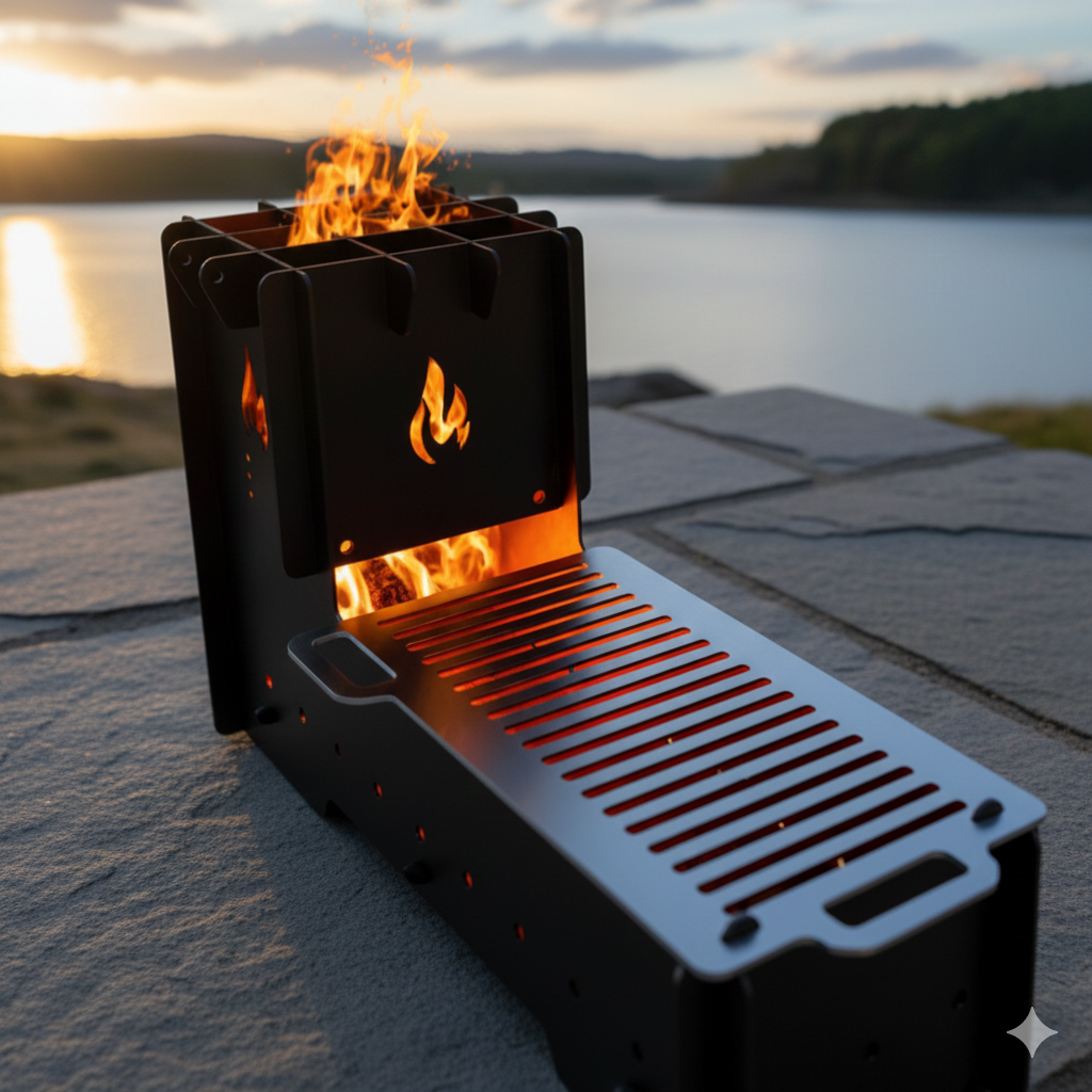 CHILZ Collapsible Grill – Model BBQ60