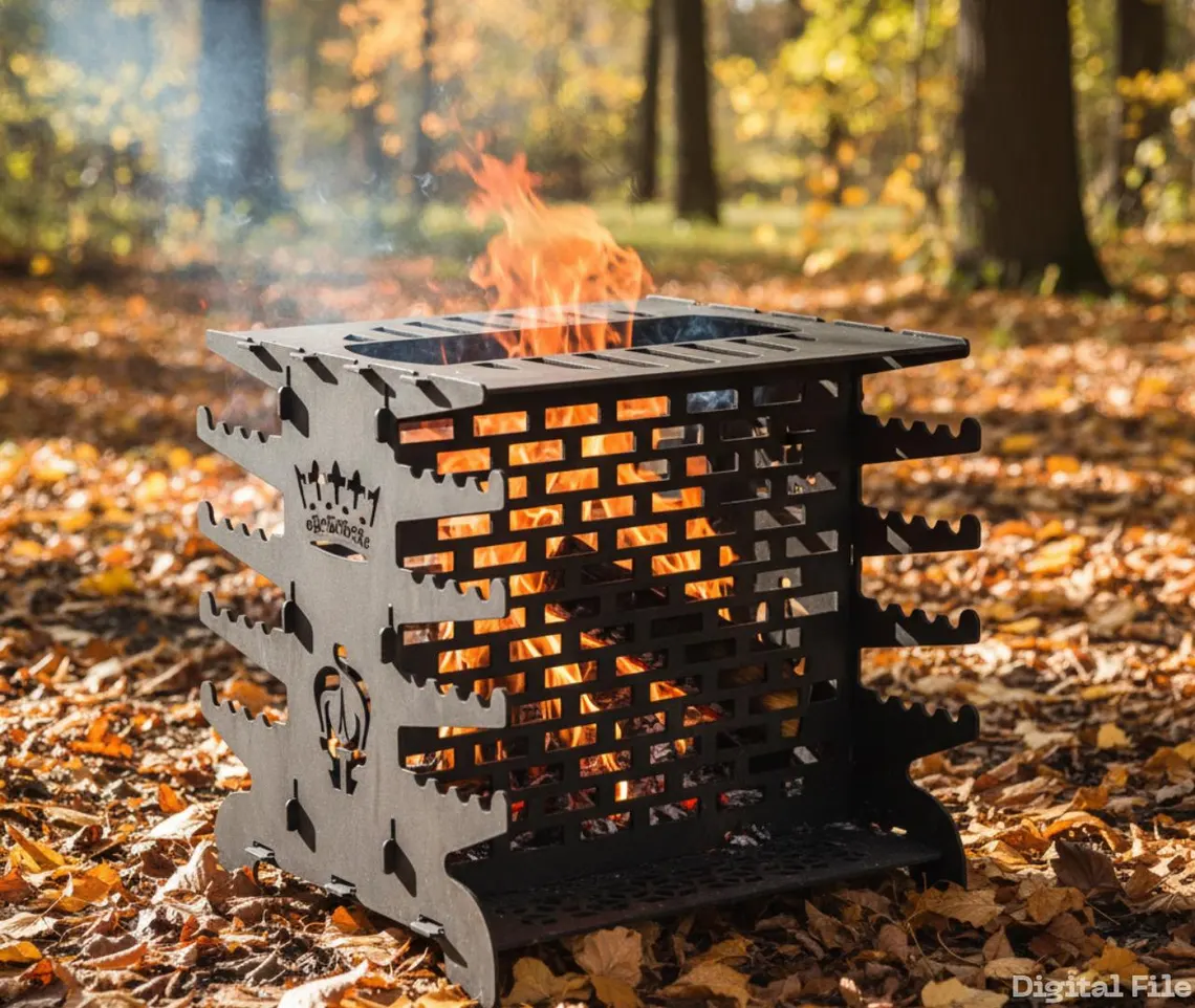 CHILZ Vertical BBQ Grill Queen Design BBQ20